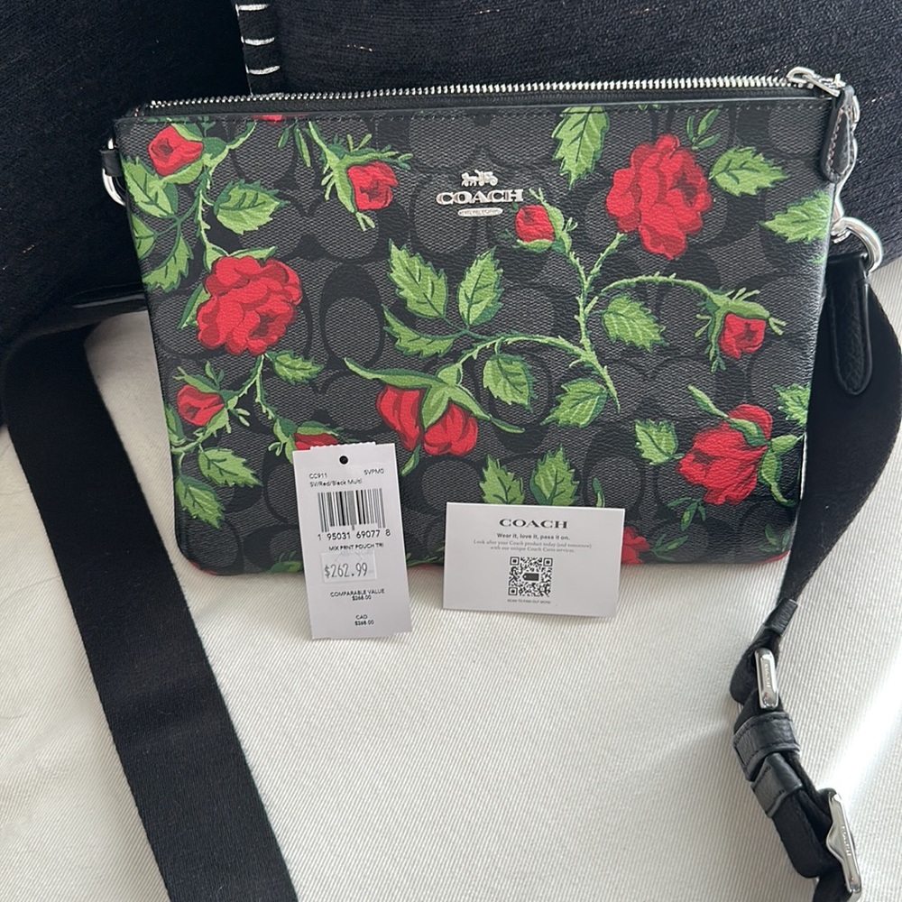 NWT AUTHENTIC COACH CROSSBODY BAG